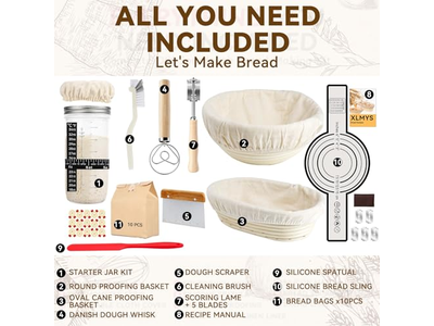 ホットオーバルパン発酵バスケット 高品質バネットセット