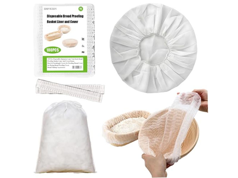 発酵バスケット ラメ 13cm ライナー付きパン発酵バスケット 9インチ楕円長方形