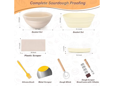 天然ラタンバスケット パン焼き 食品安全 楕円発酵バスケット