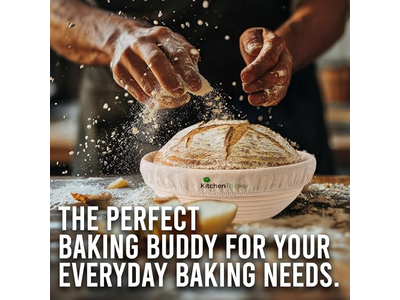 パン発酵バスケット ベーカリー用 食品布ライナー付き 12インチケイン